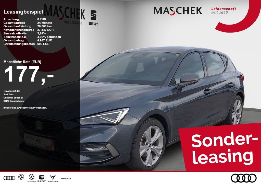 Seat Leon FR 1.5 eTSI DSG Sonderleasing Navi RearView Leasing