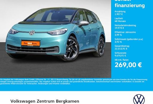 Volkswagen Id3 1st Max Pro Performance 58 KWh 5dr Kauf