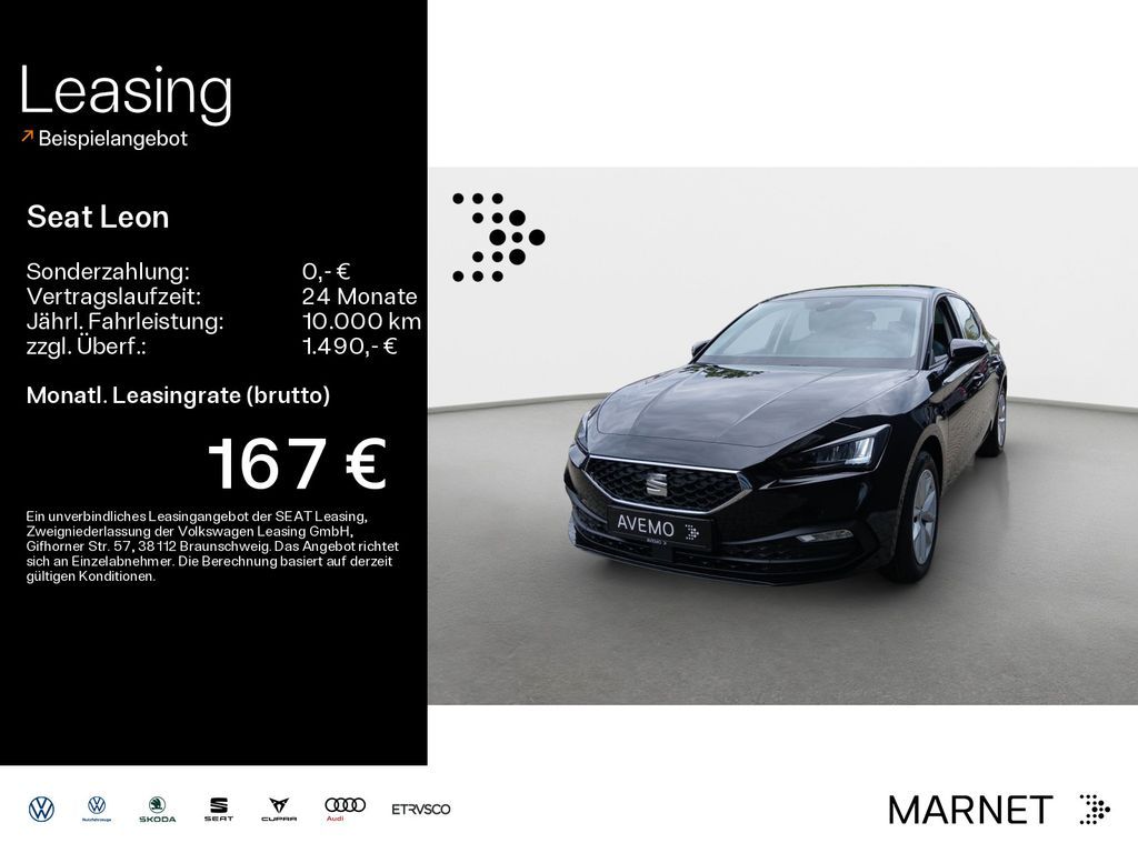 Seat Leon Road Edition 1.5 eTSI 110 kW *RFK*DSG*Kessy Leasing