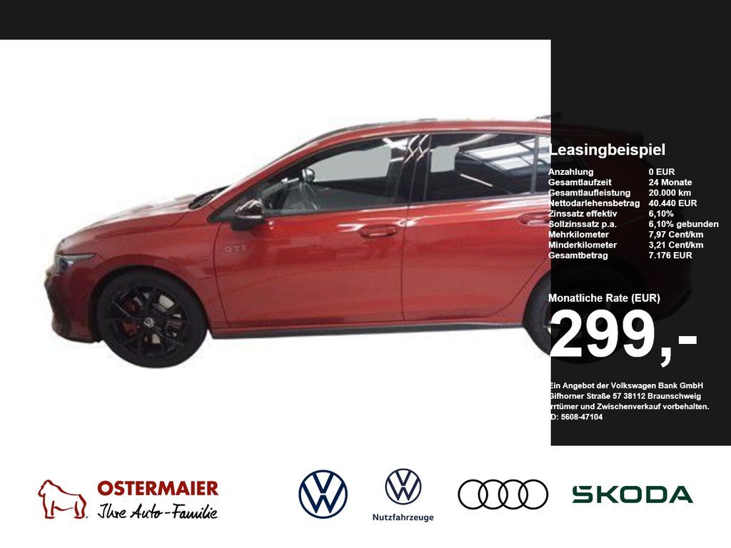 Volkswagen Golf VIII GTI BLACK STYLE 2.0TSI 265PS DSG ACC.5 Leasing