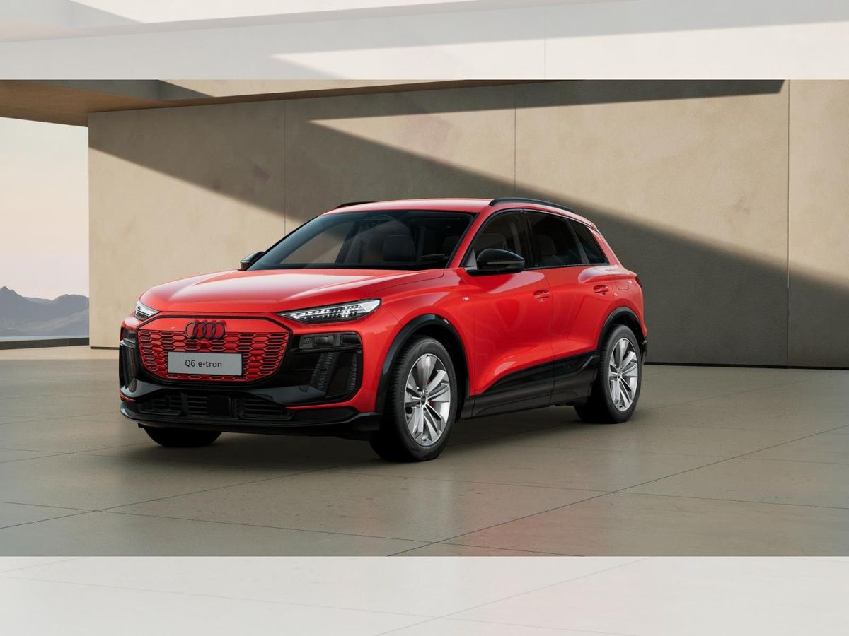 Audi Q6 e-tron S line, Leder, AHK, 20 Zoll, Matrix, 8-Fach bereift Leasing