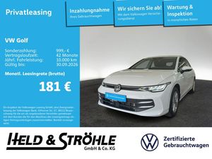 Volkswagen Golf 8 Life 1.5 TSI AHK HuD LED NAVI KAM 5J.GAR.