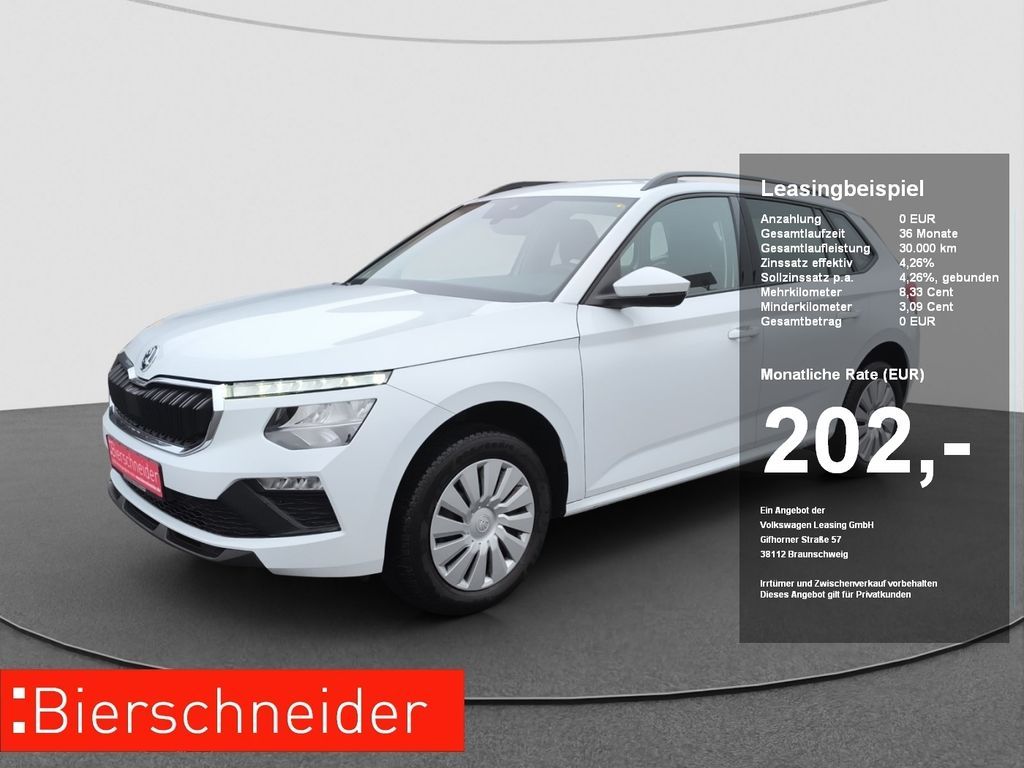 Skoda Kamiq 1.0 TSI DSG Essence PDC SMART LINK SITZH L Leasing