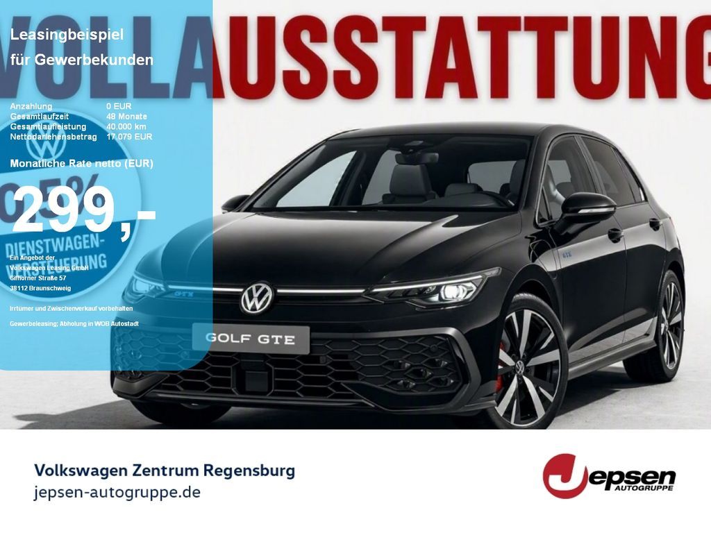 Volkswagen Golf GTE Hybrid VOLL-Ausstattung WR Leder Navi Leasing