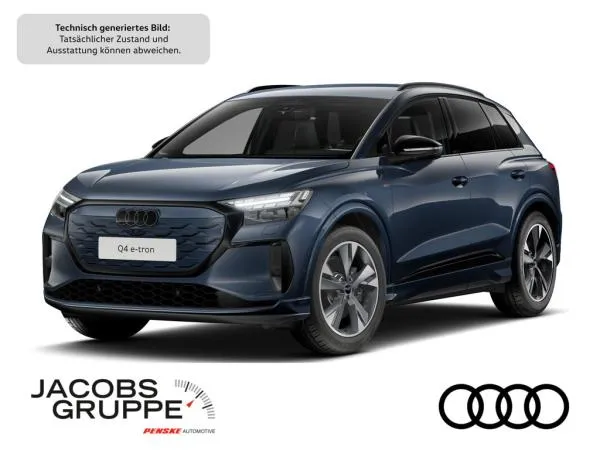 Audi Q4 e-tron 2xS line/Black/Matrix/360°/Wärmepumpe/AHK/20Z