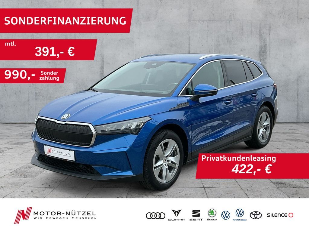 Skoda Enyaq iV 80 SUITE LEDER+LED+NAVI+AHK+ACC+SHZ+HuD Leasing