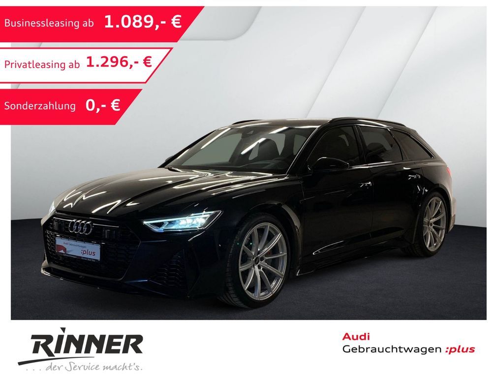 Audi RS6 Avant 305 km/h+Standh.+Keramik+RS-Dyn. plus Leasing