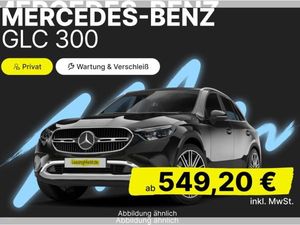 Mercedes-Benz GLC 300 inkl. Wartung/Verschleiß + GAP Service + Reifenservice und Protect + Schaden - Leasing