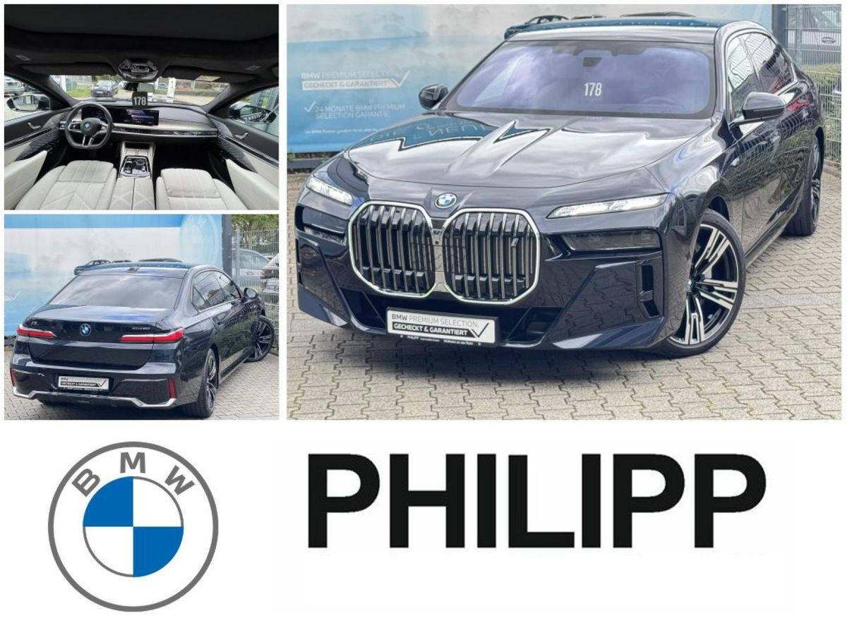 BMW i7 xDrive60 M Sport B&W AHK TV Massage Pano-Sky Leasing