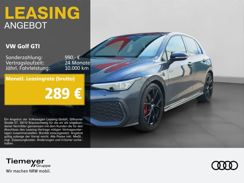 Volkswagen Golf GTI DSG PANO HuD IQ.LIGHT DCC Leasing