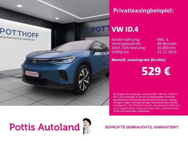Volkswagen ID.4 PRO AHK NAVI KAMERA SITZHZG