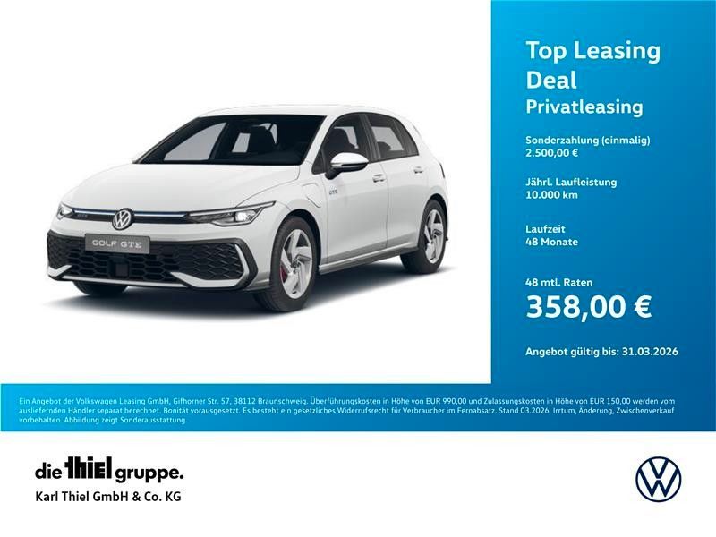 Volkswagen Golf GTE 1.5 eHybrid DSG Leasing