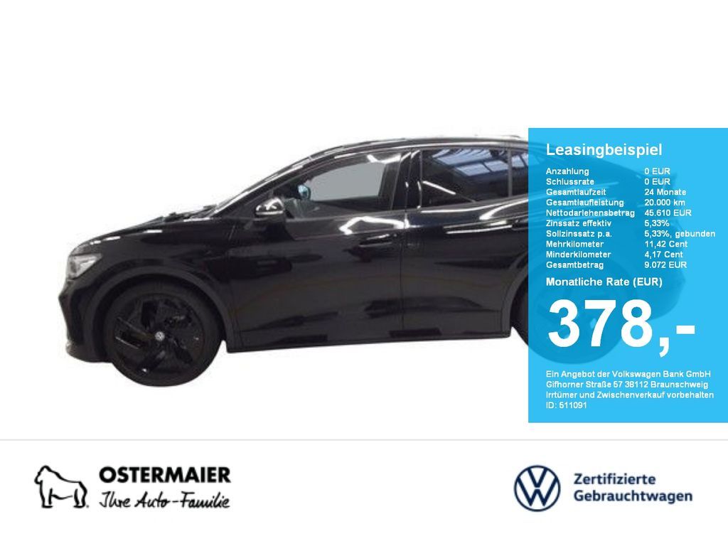 Volkswagen ID.5 GTX 340PS 4M NP.76T ACC.5J-G.WÄRMEPUMPE.ARE Leasing