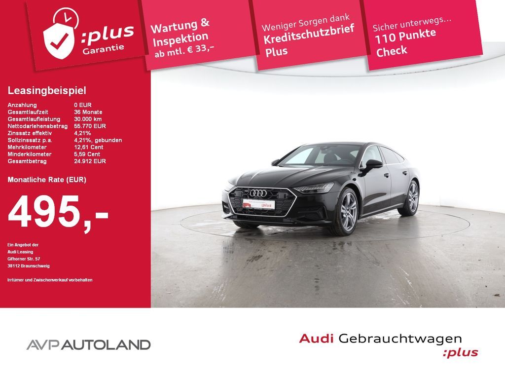 Audi A7 Sportback 45 TDI quattro S tronic AHK PANO ** Leasing