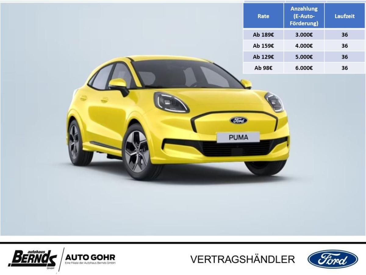 Ford Puma BAFA EINGERECHNET‼️Inkl. Wartung⚡43KWH 🔝 347-376 km REICHWEITE🚗PRIVATKUNDENANGEBOT Leasing