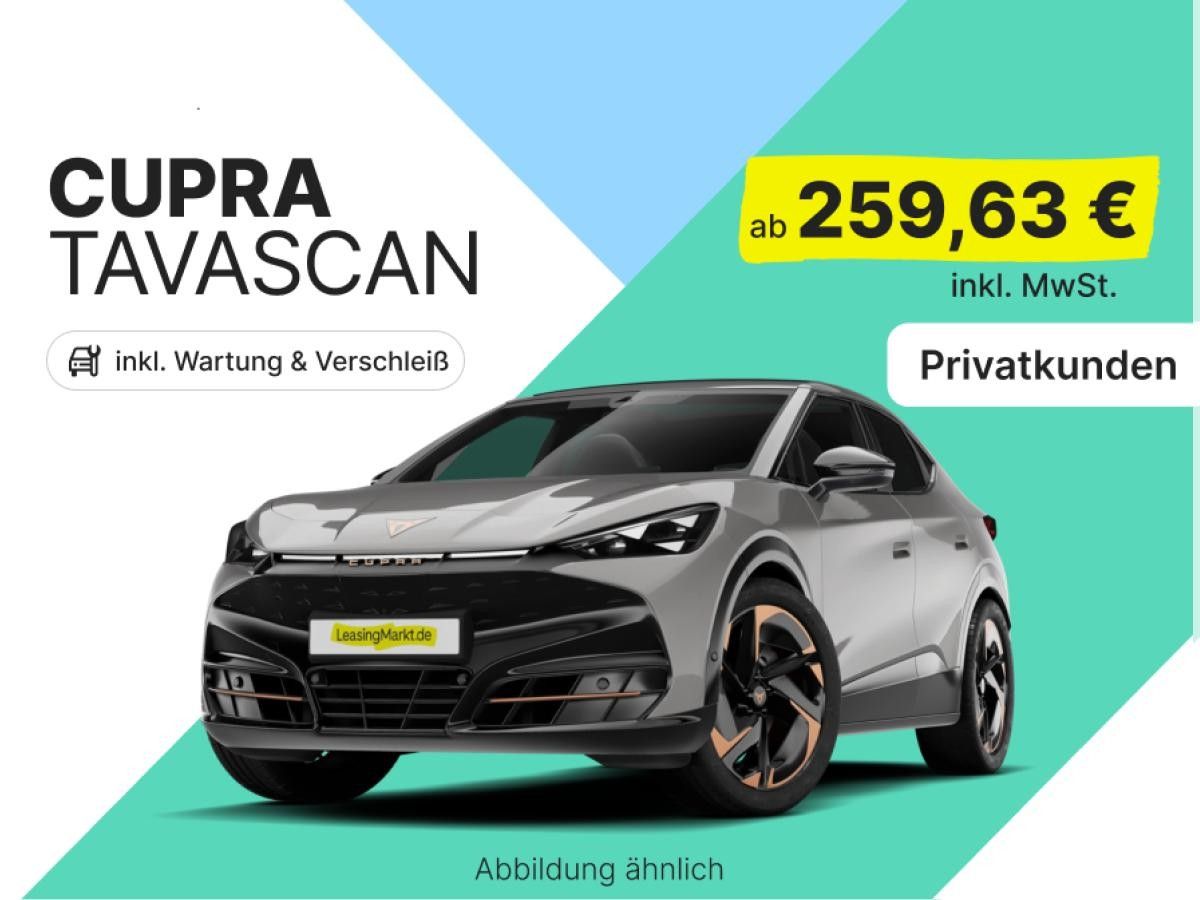 Cupra Tavascan 🔥Endurance 77kWh | inkl. Wartung & Verschleiß 🔧🦺| Privat Leasing