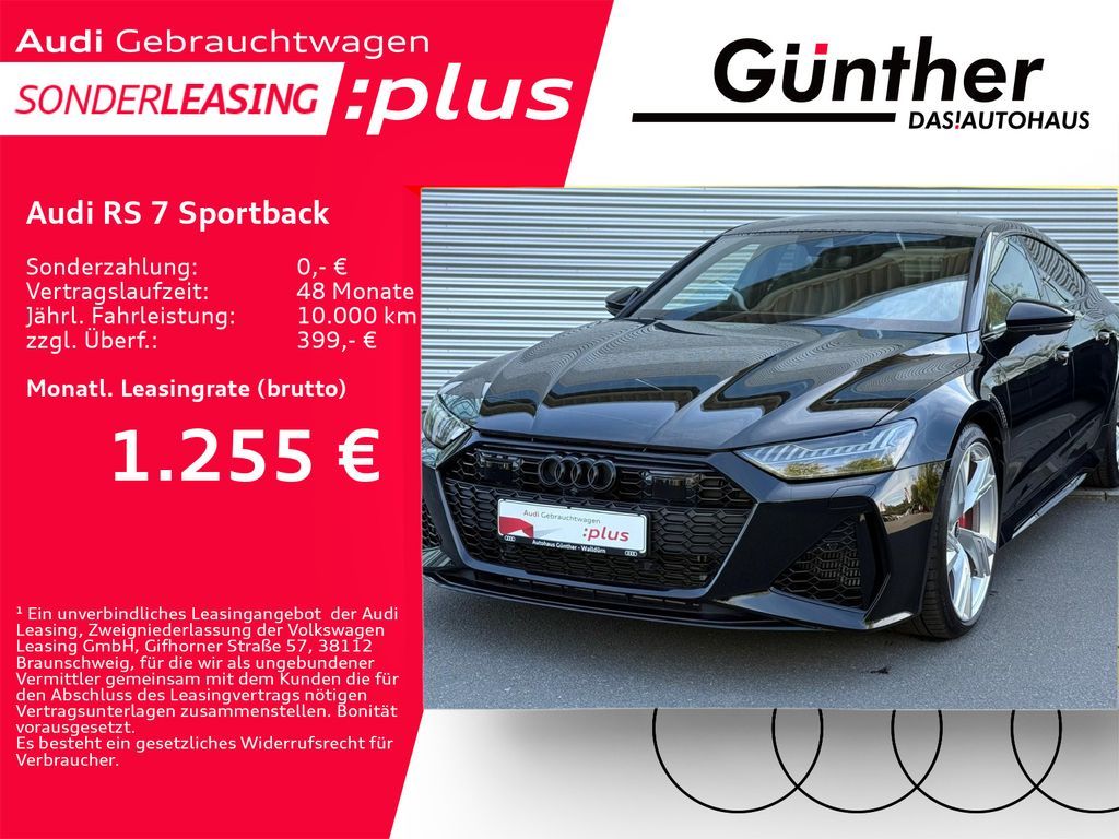 Audi RS7 SPORTBACK+WINTERRÄDER+STANDHEIZUNG+SPORTABGA Leasing