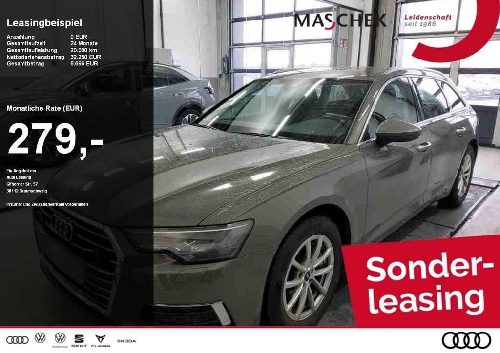 Audi A6 Avant Design 45 TFSI Sonderleasing ohne zzgl Leasing