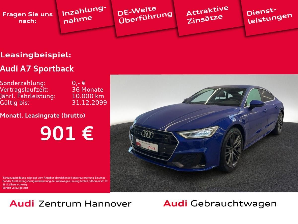 Audi A7 Sportback S line 50 TDI quattro LED Memory ACC Teilleder Leasing