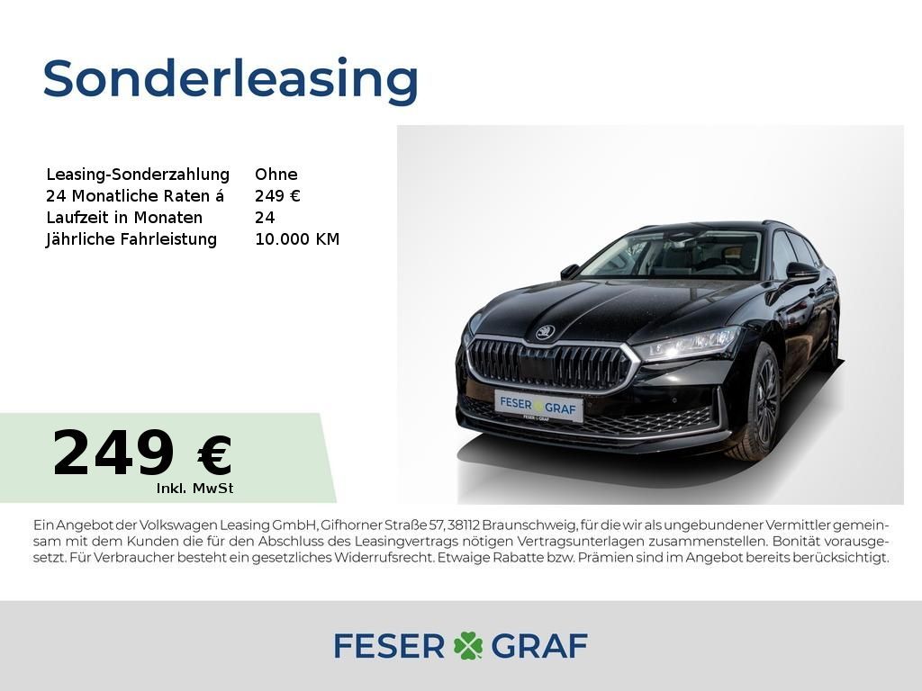 Skoda Superb Combi Selection 2.0TDI DSG LED/RFK/AHL Leasing