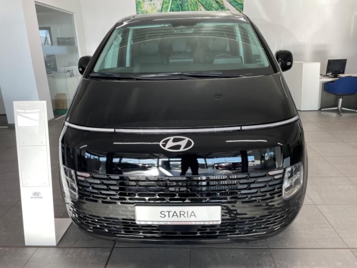 Hyundai STARIA 1.6 T-GDI HEV Prime Park-Paket Panoramadach LED Leder Leasing