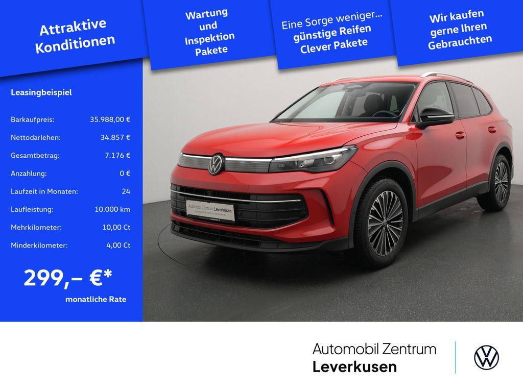 Volkswagen Tiguan Goal CARPLAY LED PDC KAM 360° AHK ACC Leasing