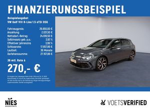 Volkswagen Golf VIII R-Line 1.5 eTSI DSG LED+RearView+ACC