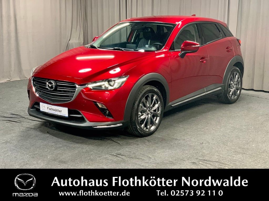 Mazda CX-3 CX3 G121 6AG EDITION100*NAPPALEDER*VOLL-LED*NAVI*DACHTRÄGER* Auto-Abo