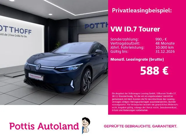 Volkswagen ID.7 Tourer 4M GTX NAVI AHK SHZG KLIMA PDC