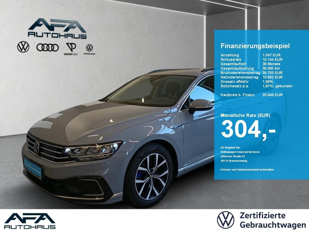 Volkswagen Passat Variant GTE 1.4 TSI DSG Navi*LED*RFK*ACC Leasing