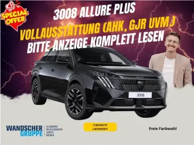 Peugeot 3008 145 MildHybrid Allure Plus Leasing
