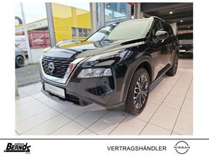 Nissan X-Trail N-CONNECTA✅Automatik🔝LEDER♥️360°KAMERA👀SITZHEIZUNG VO+HI🔥 2000KG ANHÄNGELAST💪  UVM. /Pr  Black