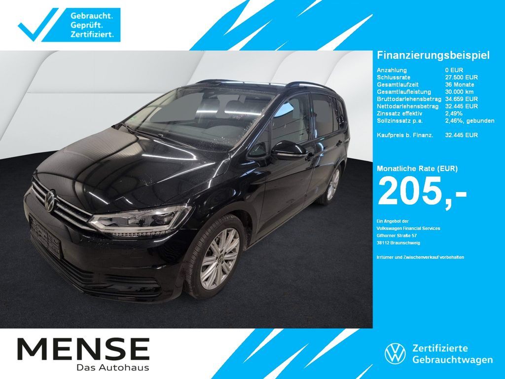 Volkswagen Touran 1.5 TSI DSG Comfortline ACC|LED|Navi|PDC Leasing