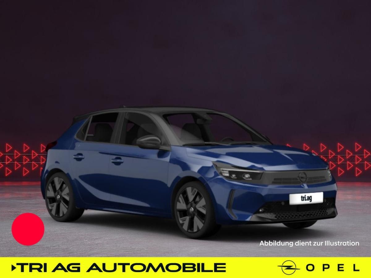Opel Corsa Edition 50-kWh-Batterie Voltaik Blau Metallic Leasing