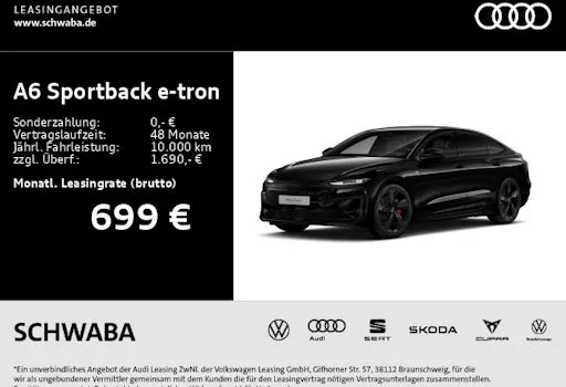 Audi A6-sportback-e-tron Performance S Line Business Sportback 5dr