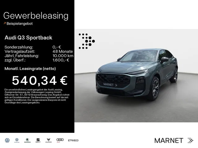 Audi Q3 Sportback e-hybrid 200 kW S tron ic