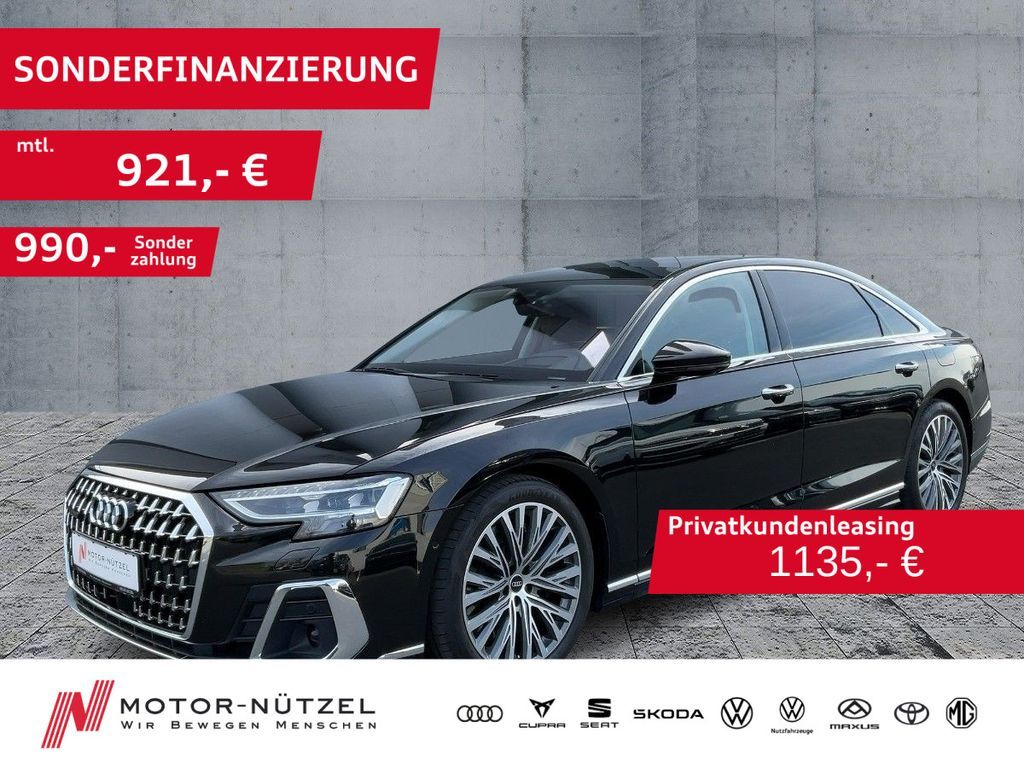 Audi A8 L 60 TFSI e QU MATRIX+NAV+HuD+B&O+TV+AIR+PANO Leasing