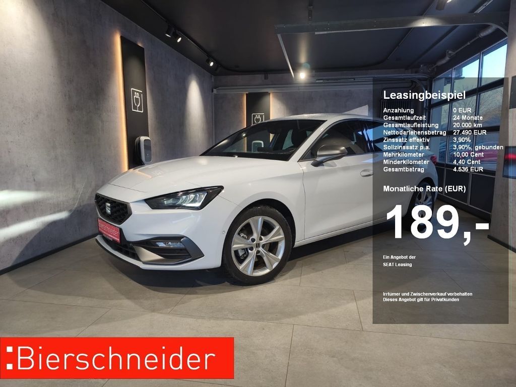 Seat Leon 1.5 eTSI DSG FR ab 189.- 990.- Anzahlung AL Leasing