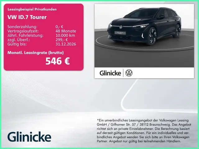 Volkswagen ID.7 Tourer GTX 4M AHK Pano Matrix LM 21" 360° A