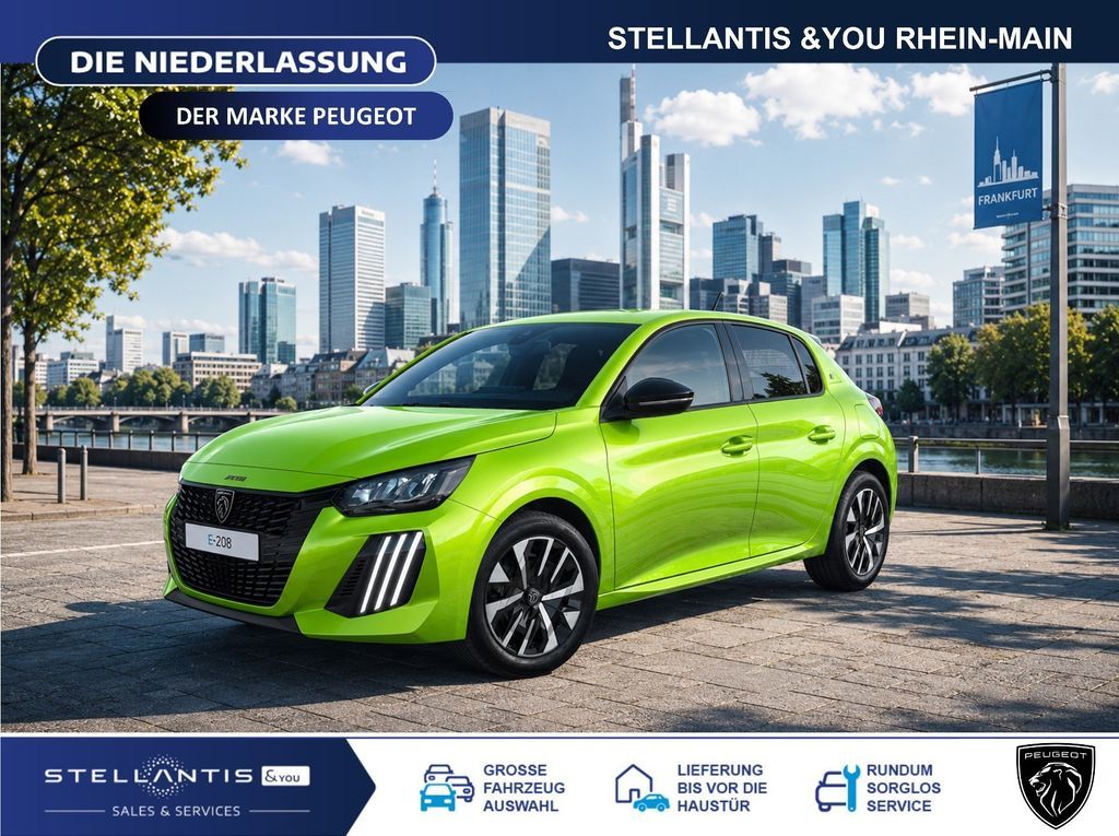 Peugeot 208 Style Elektro Apple CarPlay Sitzhzg Klimaaut Leasing