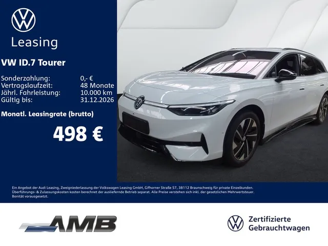 Volkswagen ID.7 Tourer Pro 82kWh/AHK/Matrix/RFK/Wärmepumpe