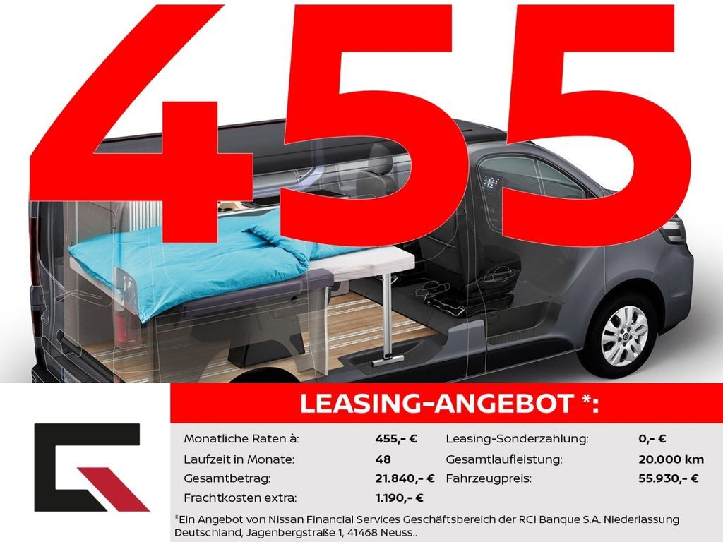 Nissan Primastar SEASIDE Revotion / Dethleffs dCi170 DC Leasing