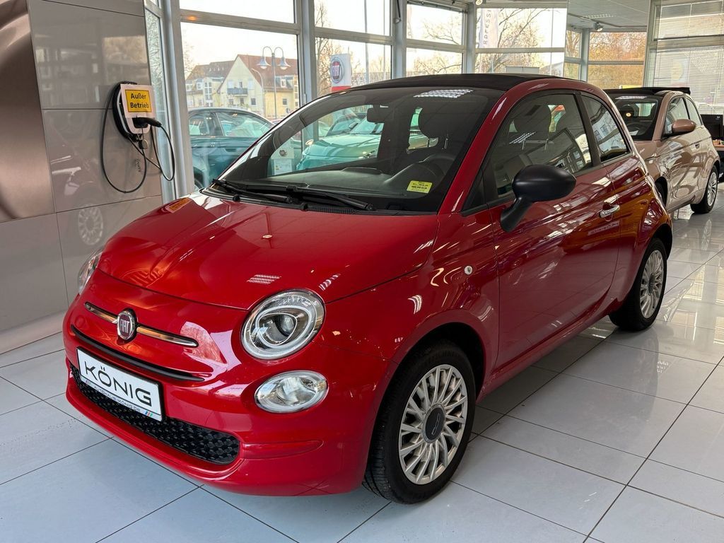 Fiat 500C Cabrio 1.0 GSE KLIMA*TEMPOMAT*CARPLAY*LM Leasing