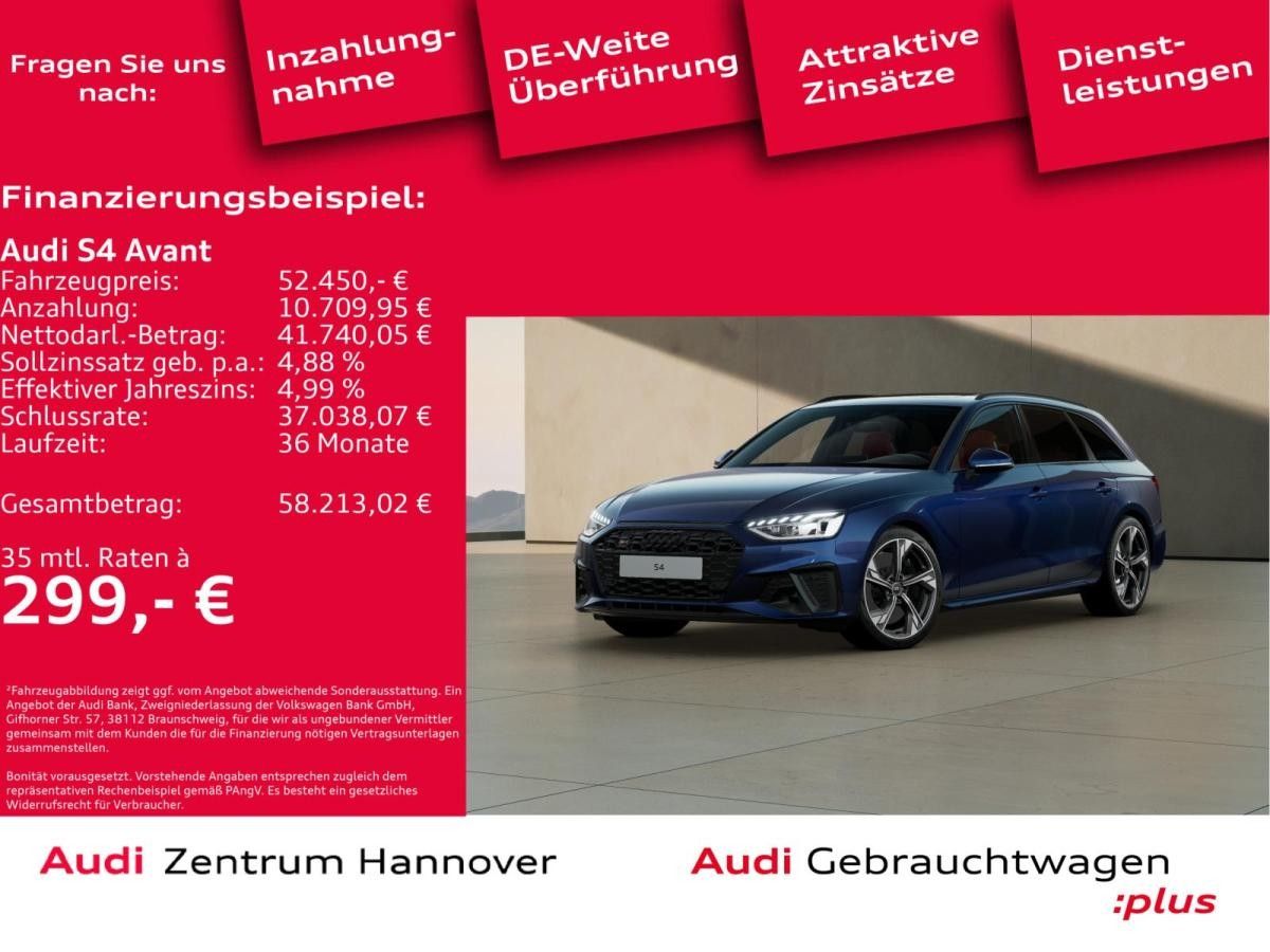 Audi S4 Avant 3.0 TDI quattro Pano B&O Kamera Navi Leasing