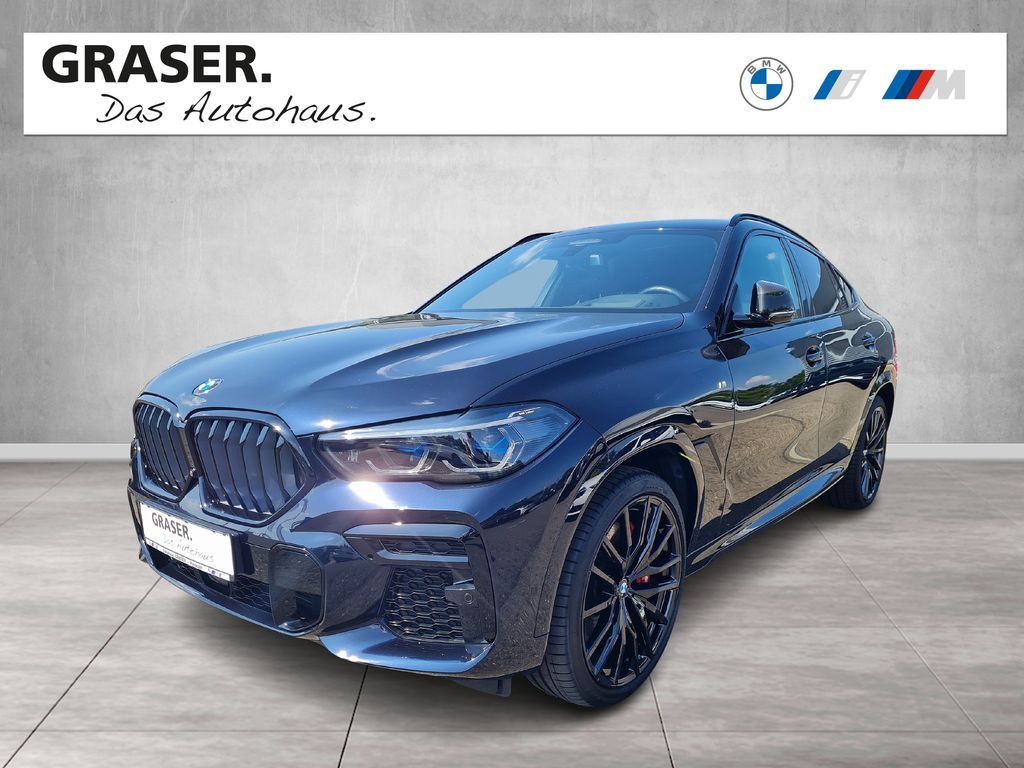 BMW X6 M50i Head-Up HK HiFi DAB Aktivlenkung LED Leasing