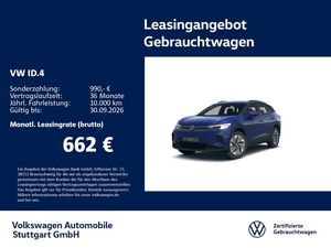 Volkswagen ID.4 Pro Navi Kamera AHK ACC Stdhzg LED SHZ
