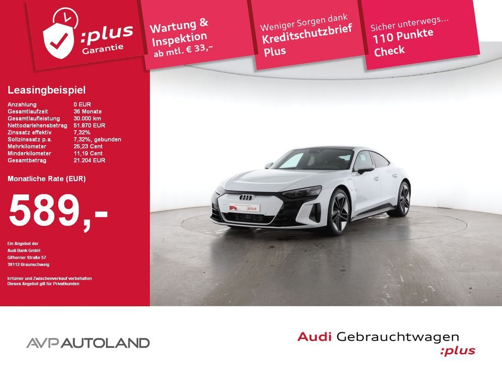 Audi e-tron GT quattro | Pano | Rückfahrkamera Leasing
