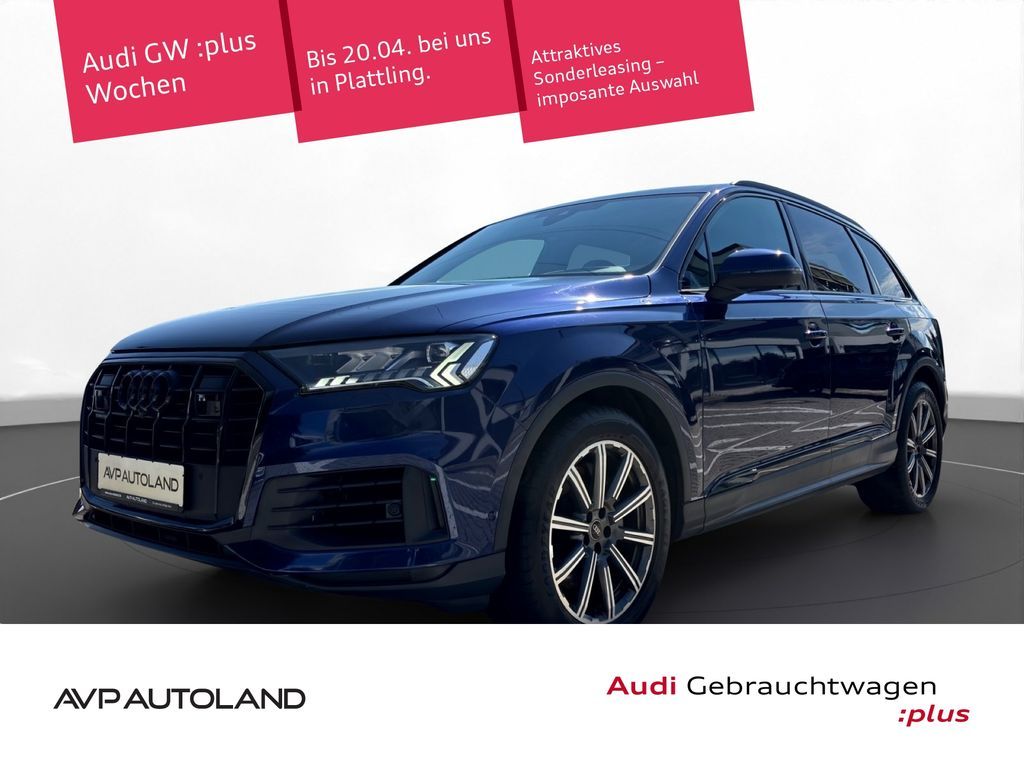Audi Q7 50 TDI quattro I 7-Sitzer I S-Line I AHK Leasing