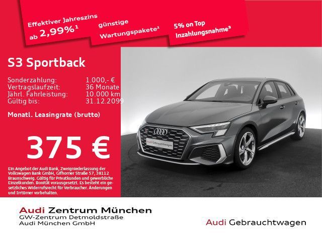 Audi S3 Sportback TFSI S tronic ACC/B&O/Matrix/Kamera Leasing