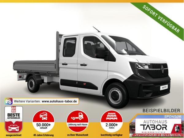 Renault Master Pritsche DoKa advance L3 3,5t dCi 150 Kam Leasing
